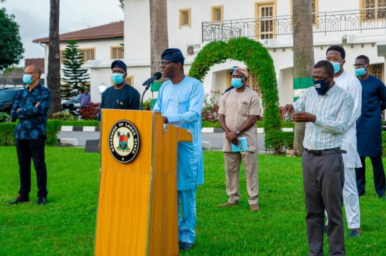 Governor Sanwo-Olu Declares 24-Hour Curfew In Lagos State