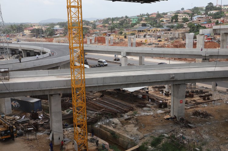 Akufo-Addo opens phase one of Pokuase interchange