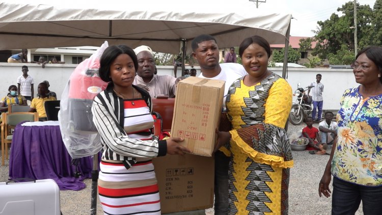 Kwabre East MP Donates 1,100 items to Apprentices to boost trade