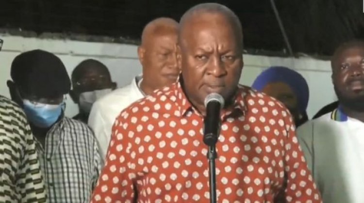 I’m not willing to accept results  - Mahama