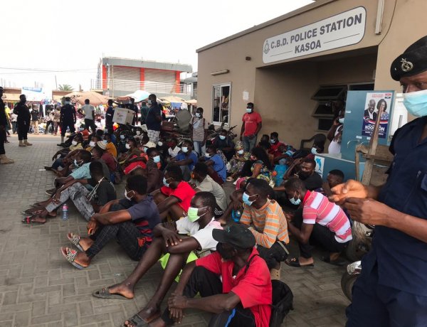 Police Arrest 110 Person for Flouting Covid-19 safety protocols