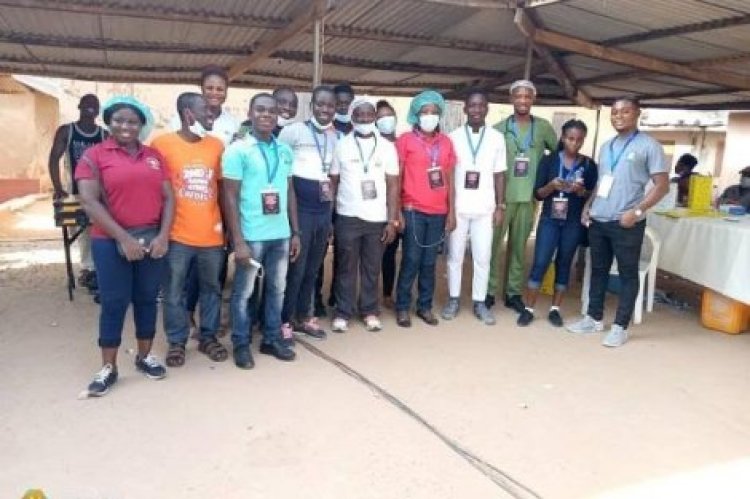 Kpando NDC Youth Wing support second J Health screening