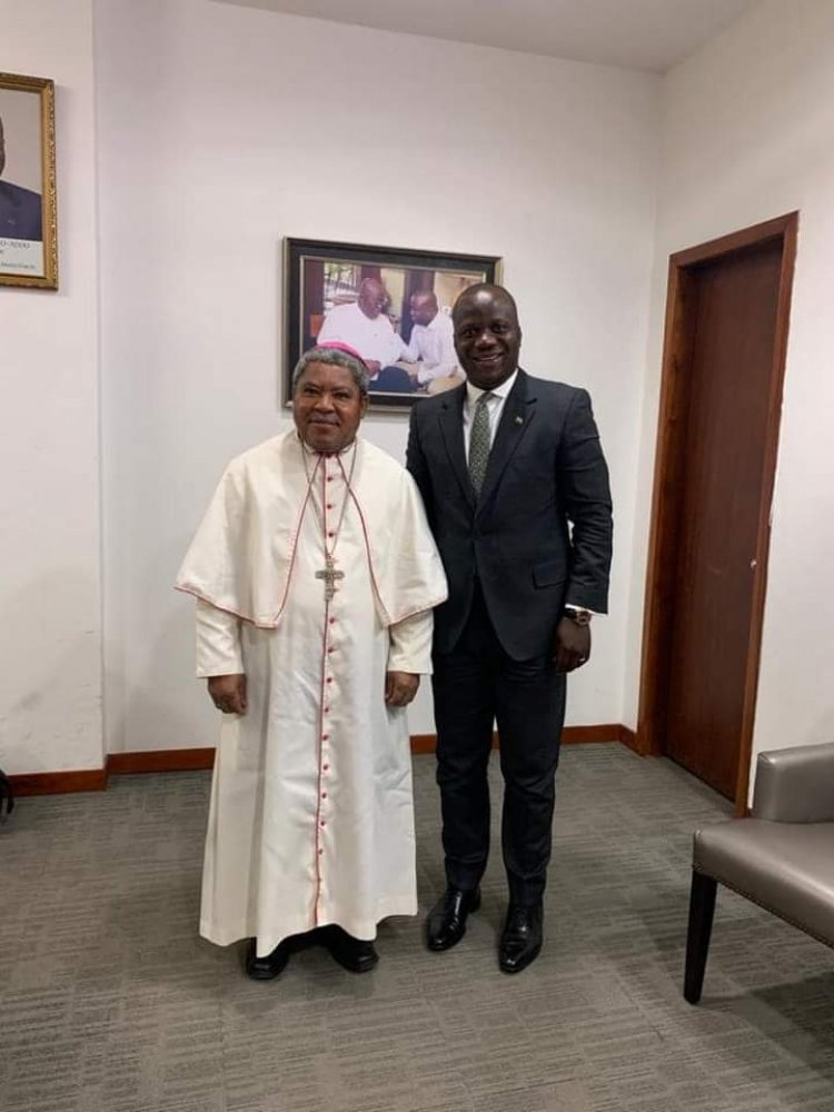 I'm Honored To Receive Bishop of Damongo In My Office - Samuel Jinapor