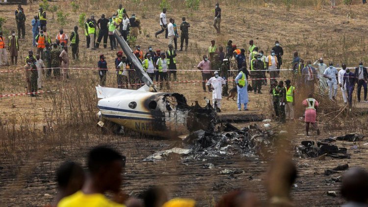7 people die in plane crash in Nigeria