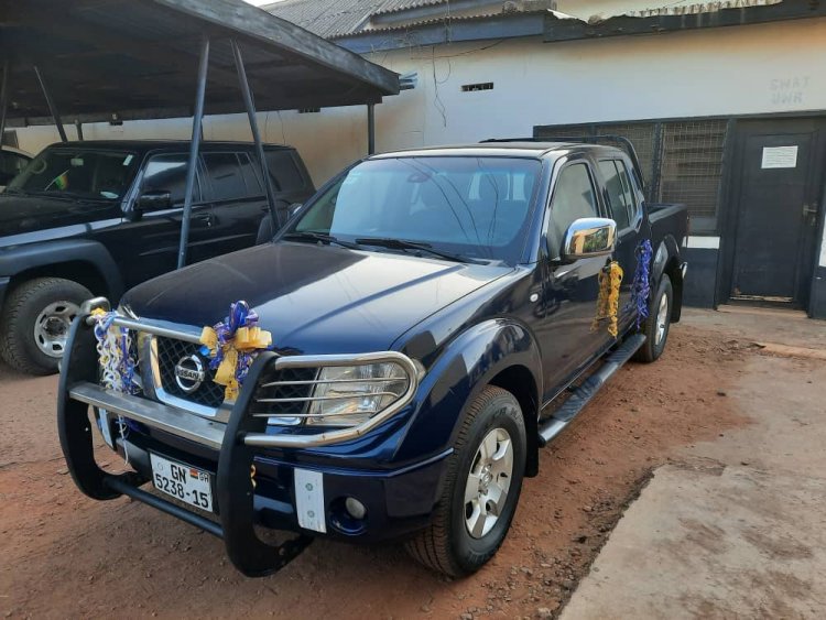 Church of Pentecost donates vehicle to the UWR Police Command