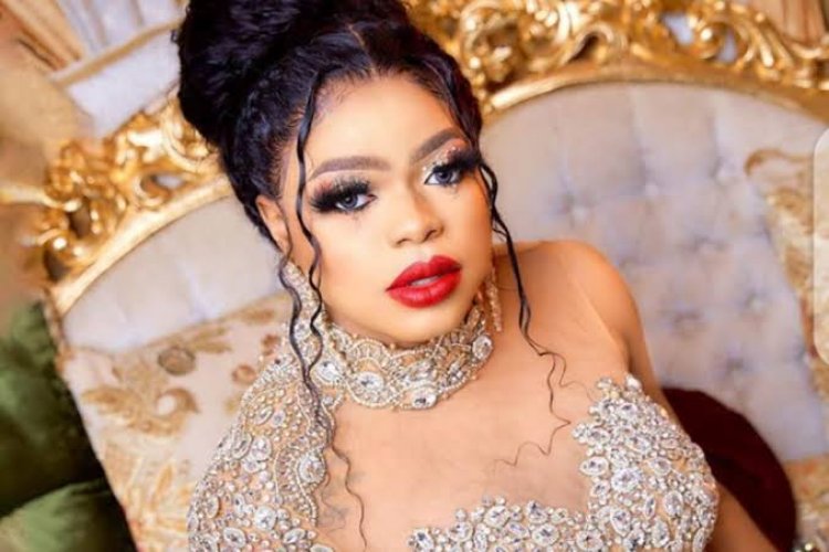 Bobrisky Welcomes Grandma Who Declared Love For Him To His Mansion