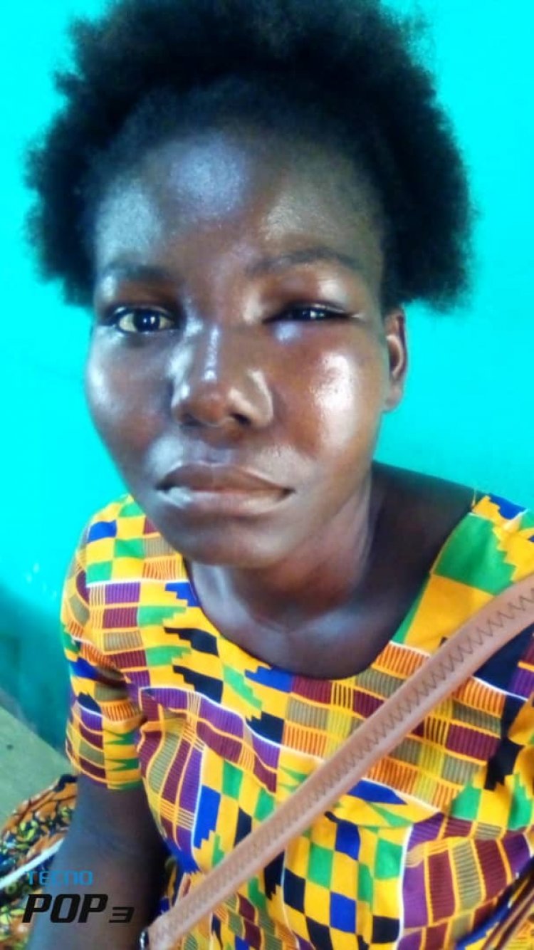 Lady 27, beaten to a pulp by sister's husband for taking one sachet water
