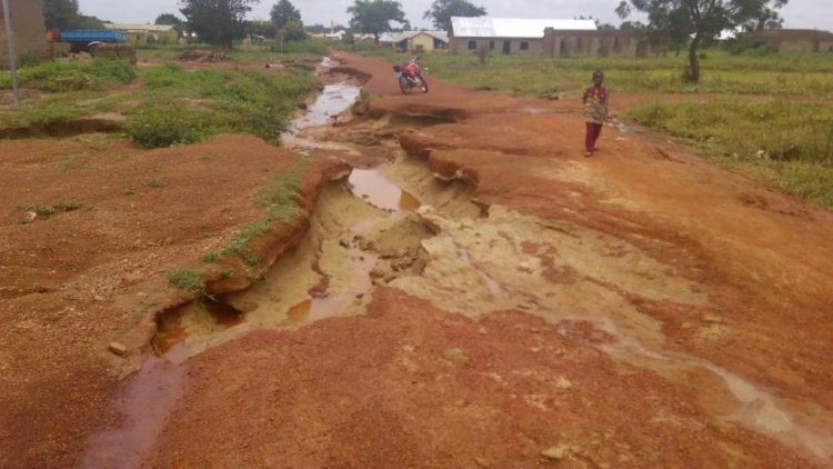 Tolon Residents Call on Government to construction deathtrap roads