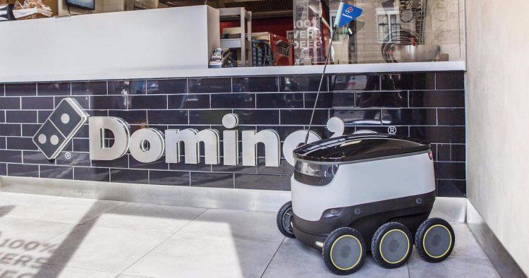 Domino’s Pizza Launches Robot Pizza Delivery