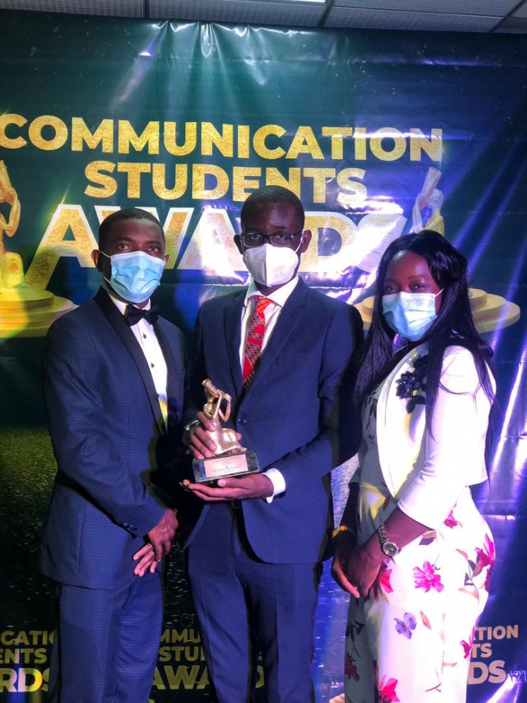 Level 400 Communication Student grabs four accolades at the Pentecost University Awards