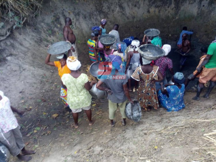 Serious Water Crisis Hits Awutu Larbie