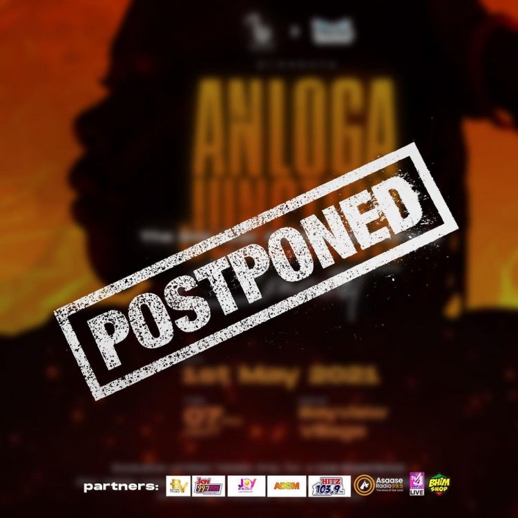 Anloga Junction Album Anniversary Concert Postponed - Stonebwoy