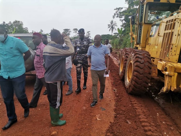 Regional Minister impressed with road quality in Ahafo Region