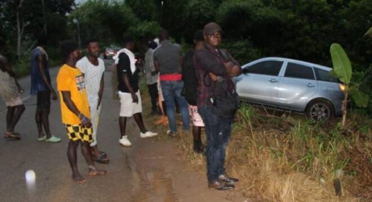 Six Journalists escape death After involving in a horrific accident 