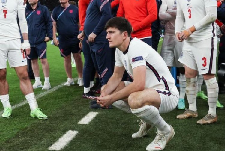 Maguire’s dad trampled by ticketless fans at Wembley