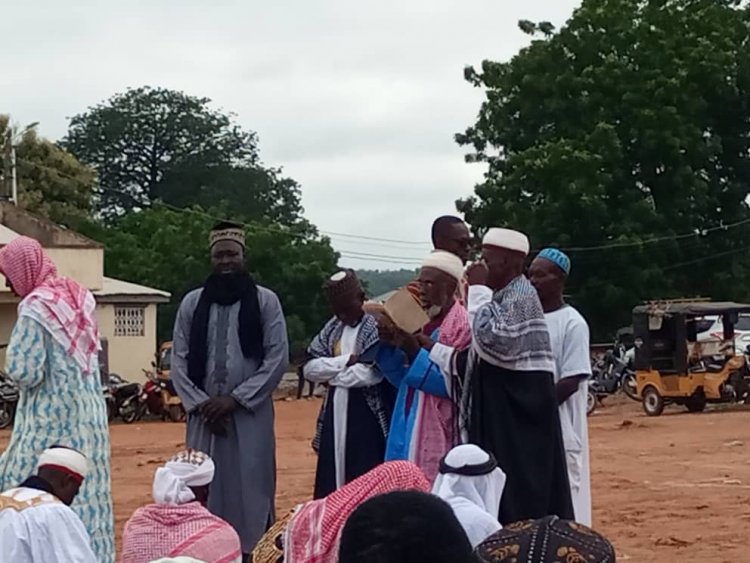 Damongo Muslims Celebrated Eid Ul Adha unanimously at the West Gonja Municipality