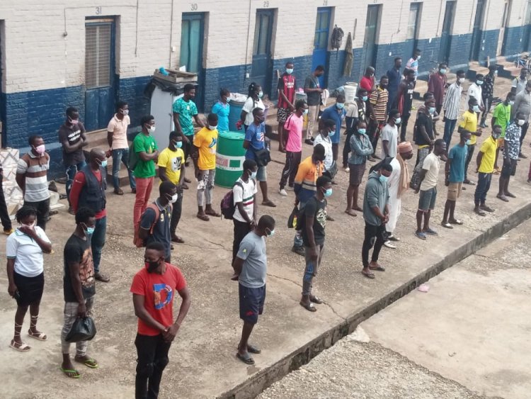 64 persons punished in Obuasi for not adhering to COVID-19 safety protocols