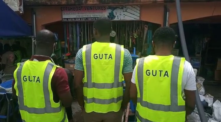 Kasoa GUTA Branch  locks up shops of  Foreigners
