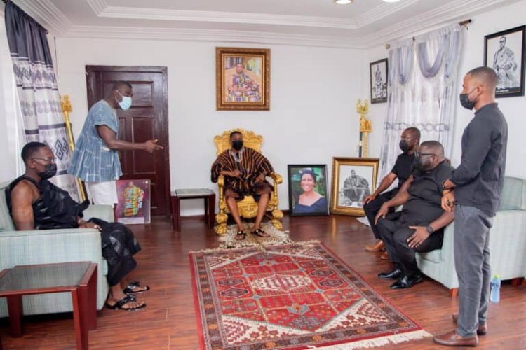 Okuapemhene Receives Management of State Housing Cooperation