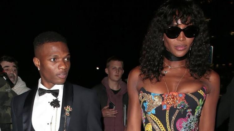 "Proud to call you my little brother” – Naomi Campbell heaps praises on Wizkid