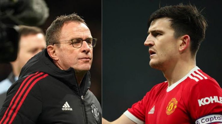 EPL: "We Scored 3 Goals"– Rangnick, Maguire Cry Out After Man United’s 1-1 Draw With Burnley