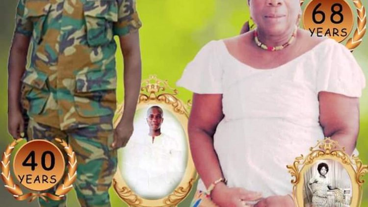 Ghanaians Cried Uncontrolably As A Poster Of A Mother And A Son Surface