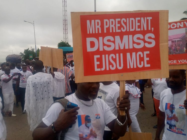 Sack Ejisu MCE Now NPP Executives Appeal To President Akufo-Addo