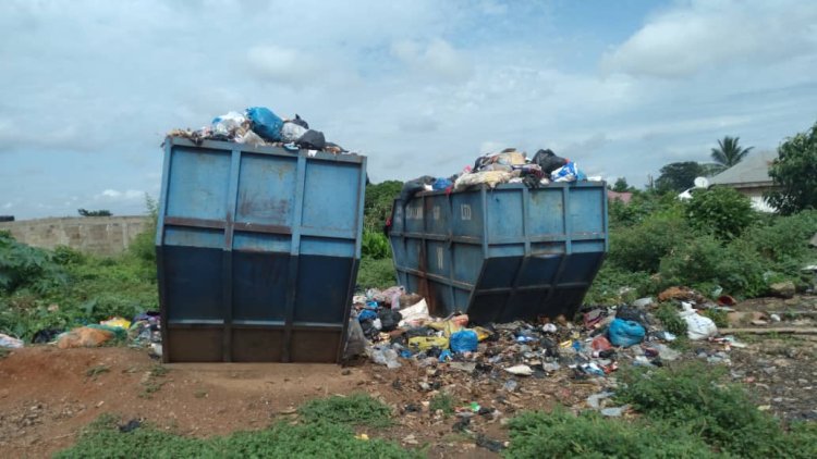 Berekum residents express worry over inadequate waste bins