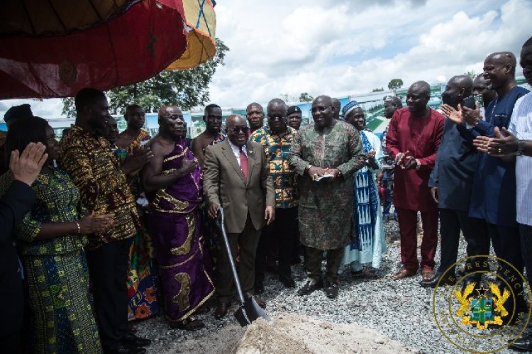 Akufo-Addo cuts sod for $90m University of Engineering & Agric Sciences