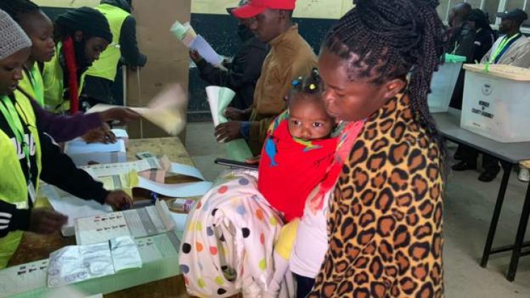 The voters who took their babies to the vote
