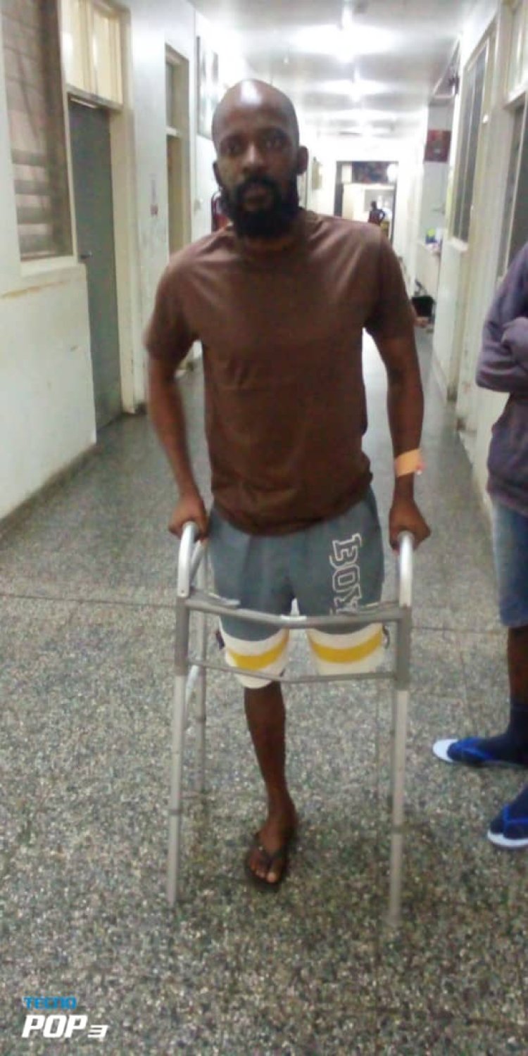 Akuapem shooting: Victim’s  Left Leg  Amputated!