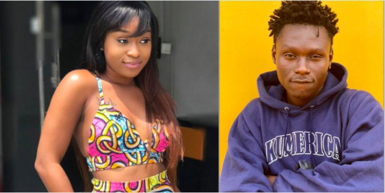 Efia Odo rejects JayBhad, saying, "You can't pay for this physique"