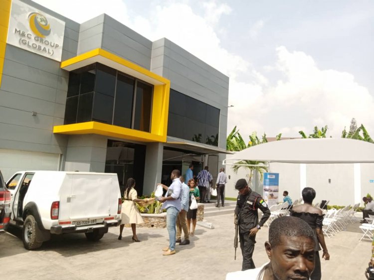 M&C Group Global Conduct Journalists Through Its Ultra-mordern Headquarters In East Legon