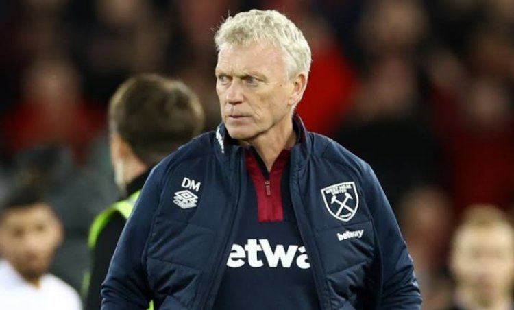 EPL: West Ham Coach, David Moyes Names Favourite Club To Win Title