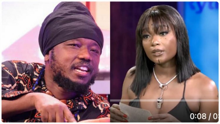You need to get well because drugs have wrecked you, Blakk a Rasta attacks Efya