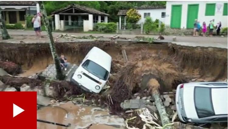 São Paulo: Dozens killed as deadly storms hit Brazilian coast