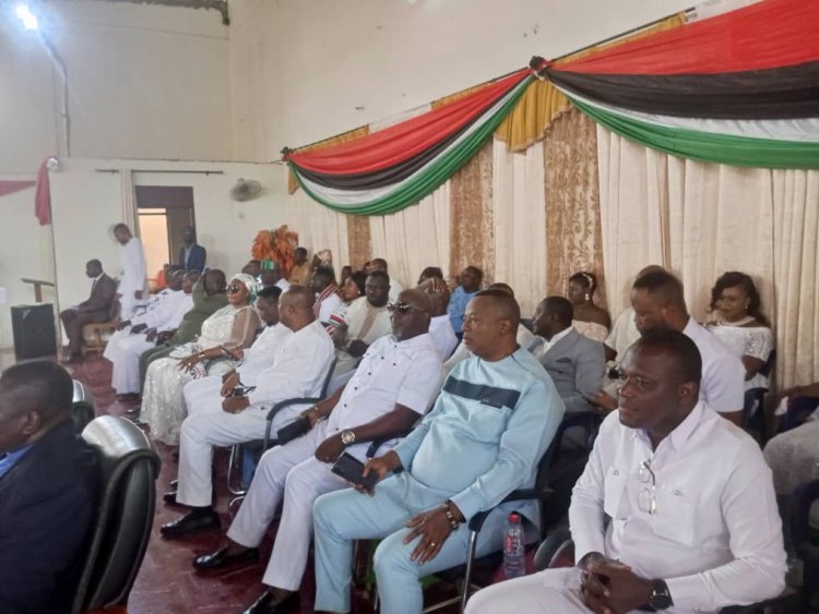 Asuogyaman constituency NDC Holds Thanksgiving Service