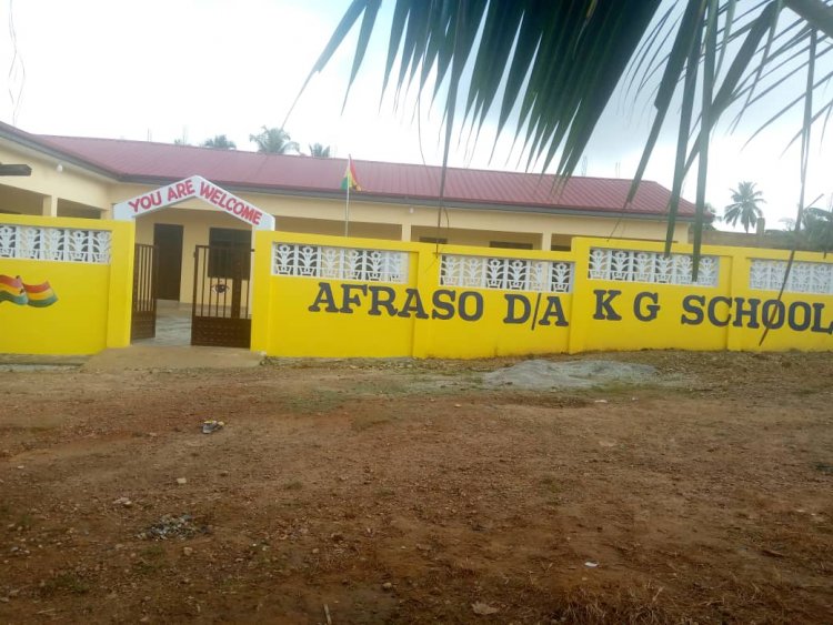 VALCO Trust Fund Commissions New Classroom Block At Manso Afraso