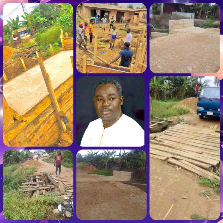 Nyabrim Topreman Residents Laud Akwatia MP For Constructing Of  Their Mini Bridge