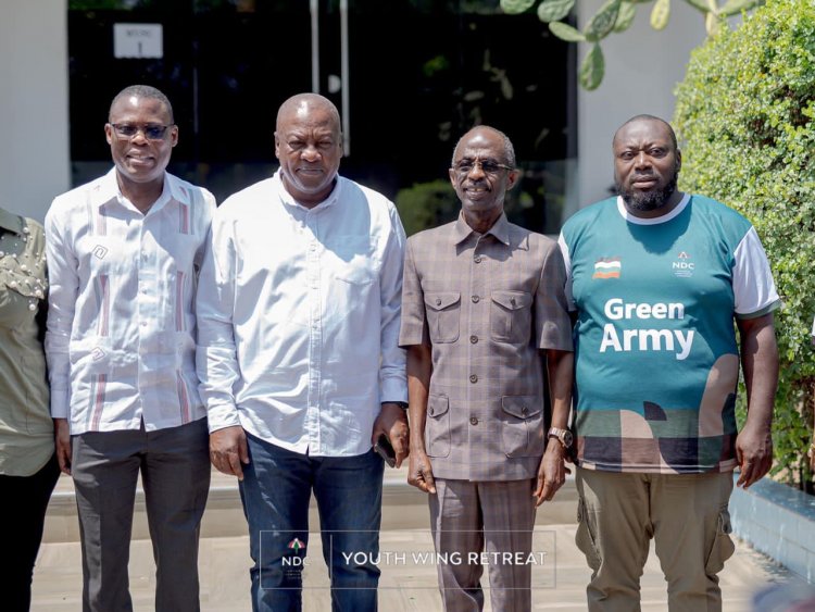 Mahama, Asiedu Nketia And Others Lauded For Attending  NDC Youth Wing Retreat