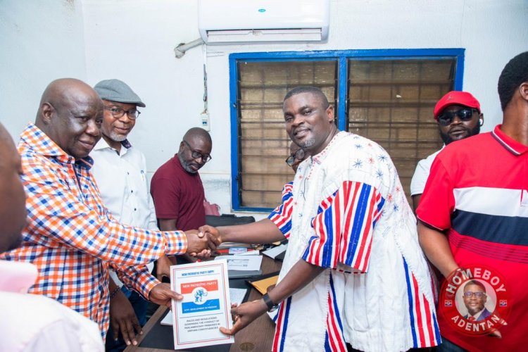 Adantan Homeboy, Kwasi Obeng-Fosu Launches Welfare Scheme As He Files His Nomination To Contest NPP Parliamentary Primaries