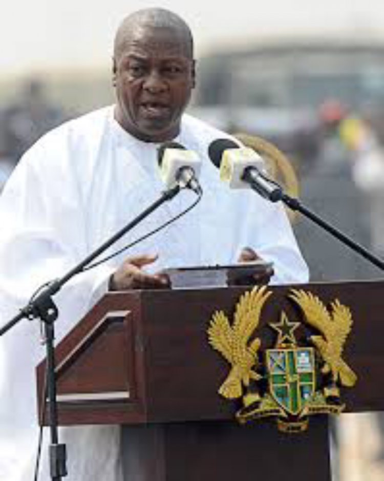 Count the days, you have just 483 days to change your fortunes-Mahama