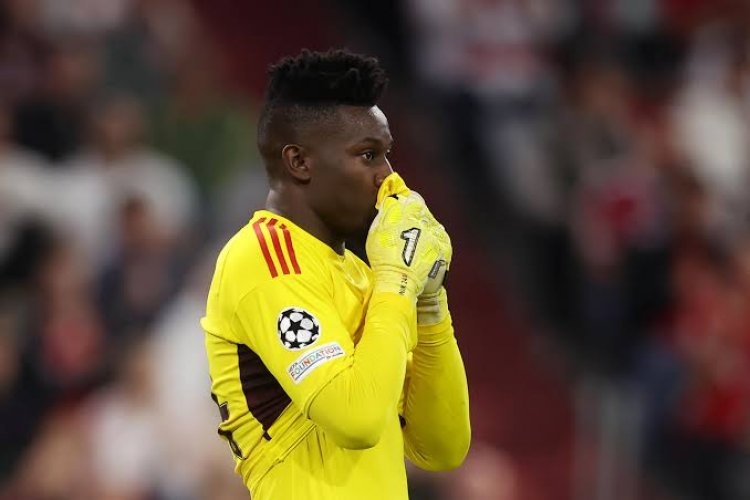 Ten Hag Ignores Onana’s Apology After Man Utd’s 4-3 Defeat To Bayern Munich