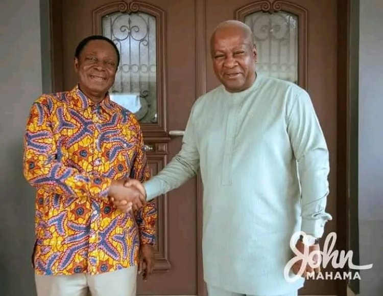 JM Meets Kwabena Duffuor To discuss The Future Of The NDC And The Upcoming 2024 Polls 