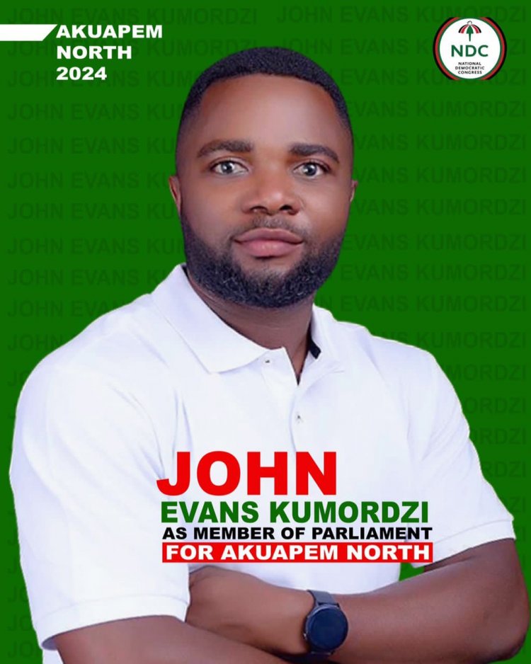 Join Forces With Me To Win Akropong Seat For NDC In 2024 Polls–John Evans Kumordzi Tells New Assembly Members