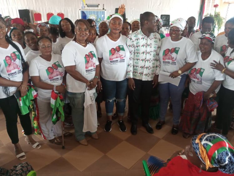 Let’s Work Hard To Secure NDC’s Victory In 2024–Upper Manya Krobo MP Tells NDC Executives At The Inauguration Of NDC Women's Working Committee 