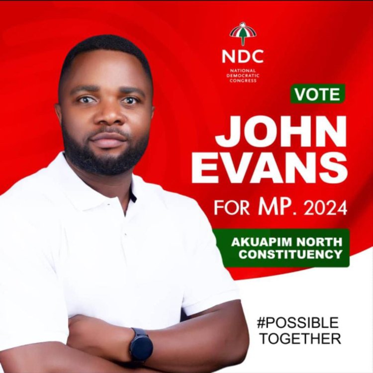 John Evans Kumordzi Outlines Vision For Bold Policies For The Future,Vows To Win Akuapem North For NDC In 2024 Polls