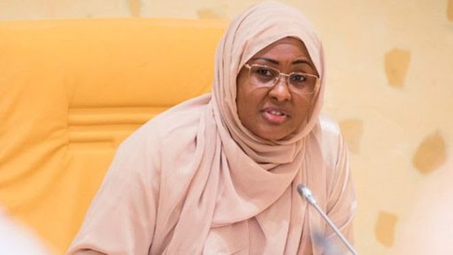 Presidency Dismisses Claims on Aisha Buhari ‘abandoning’ Presidential Villa because of ‘cabals’