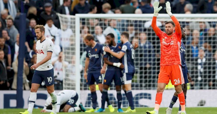 EPL Day 9: 'Frustrated' Spurs AVOID back to back defeat in PL after a late Response; Spurs 1 -1 Watford