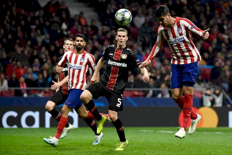 UEFA CL: Morata's header PUSH Atletico Ahead; Atletico Madrid 1 - 0 Bayer Leverkusen